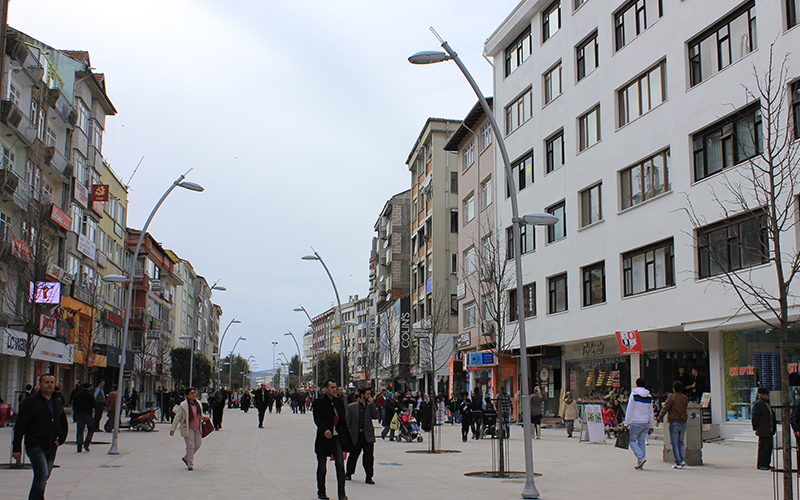 Kent Meydanı aydınlatma görünümü